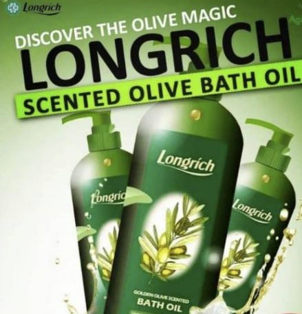 Golden Olive Scented Bath Oil