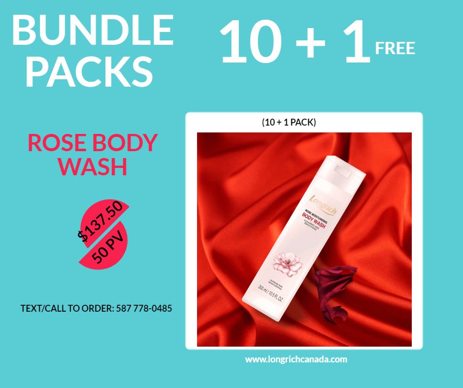 Rose Body Wash Bundle