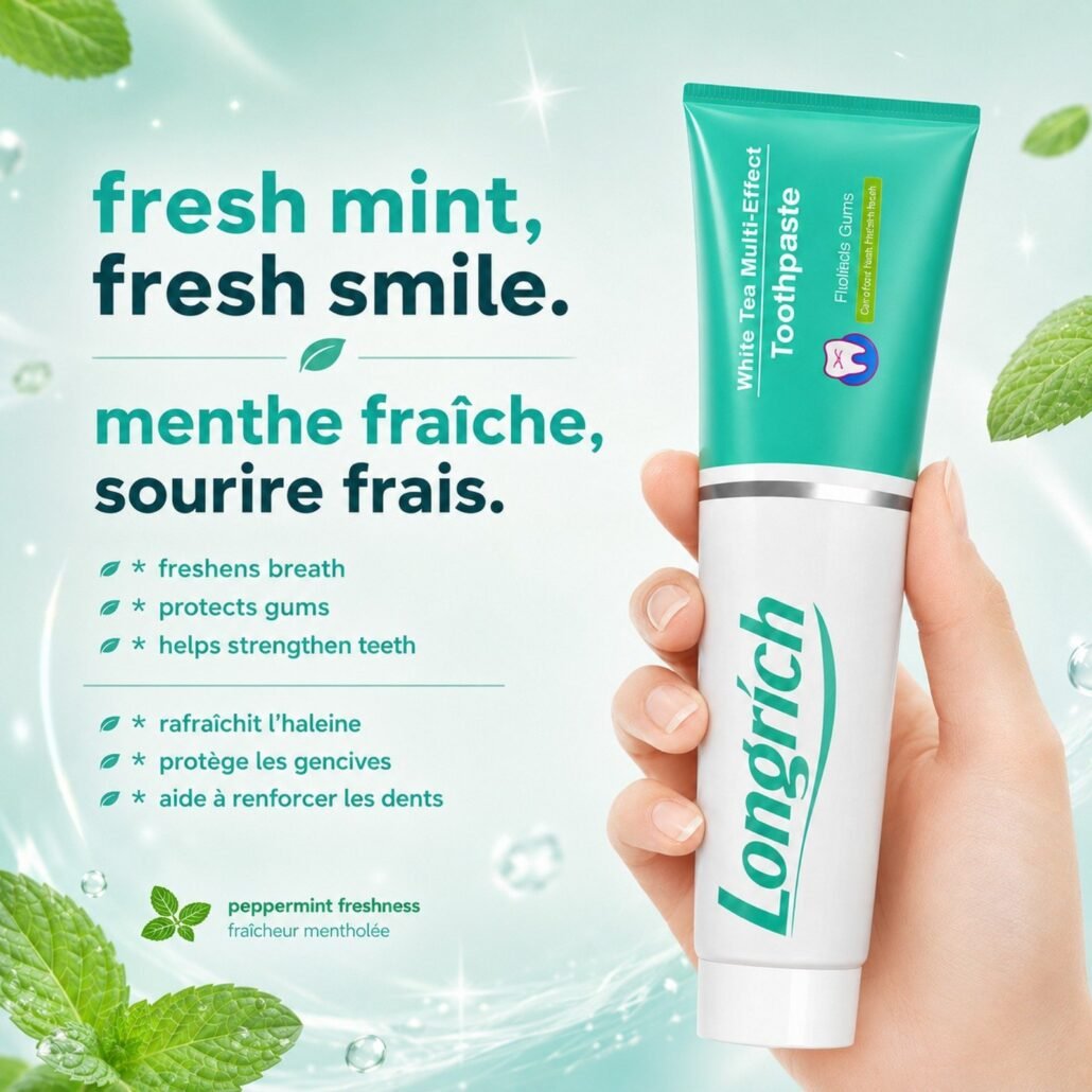 longrich white tea toothpaste