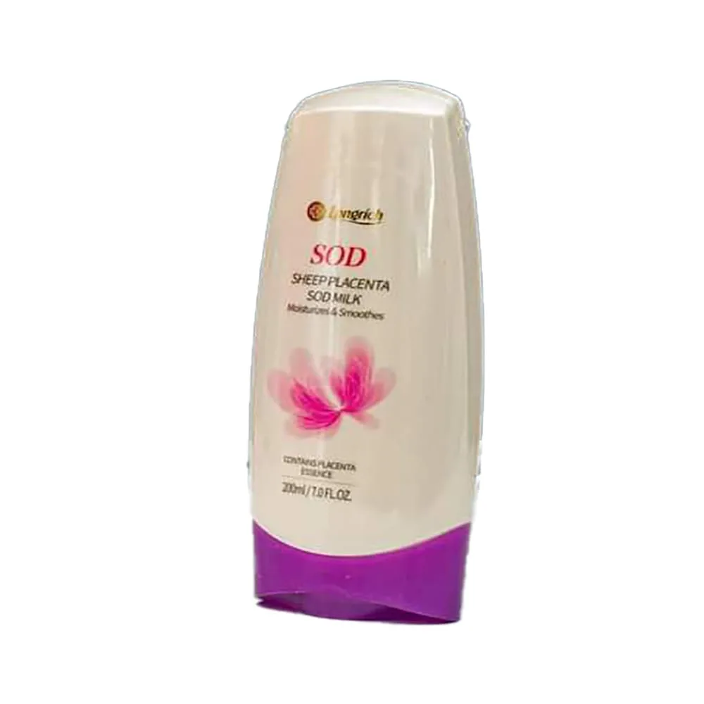 longrich sod milk body cream 165ml size